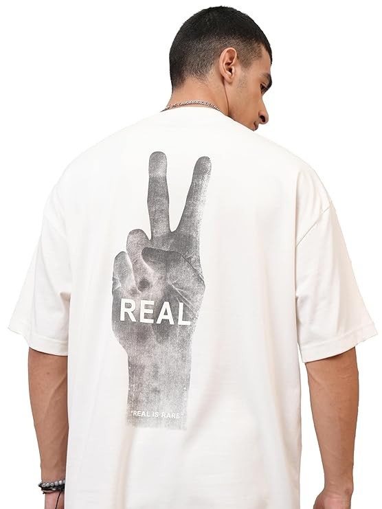 Men's Oversized Fit Tshirts | Printed | Half Sleeves | Round Neck Casual Tshirts gallery