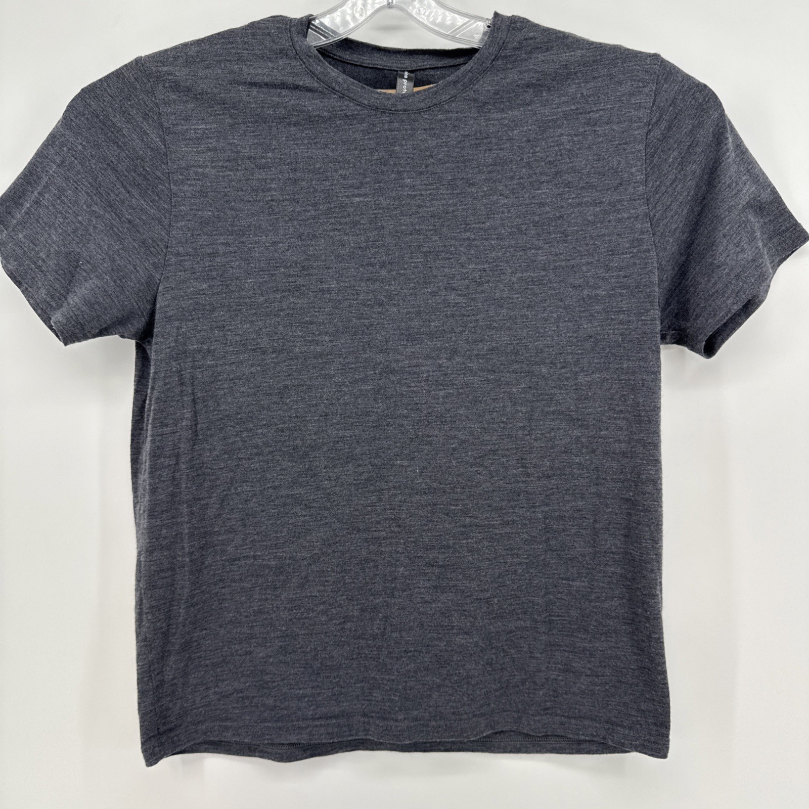 Merino Protect Shirt Mens Med Gray Lightweight Wool Crewneck Tee T-Shirt -Read gallery