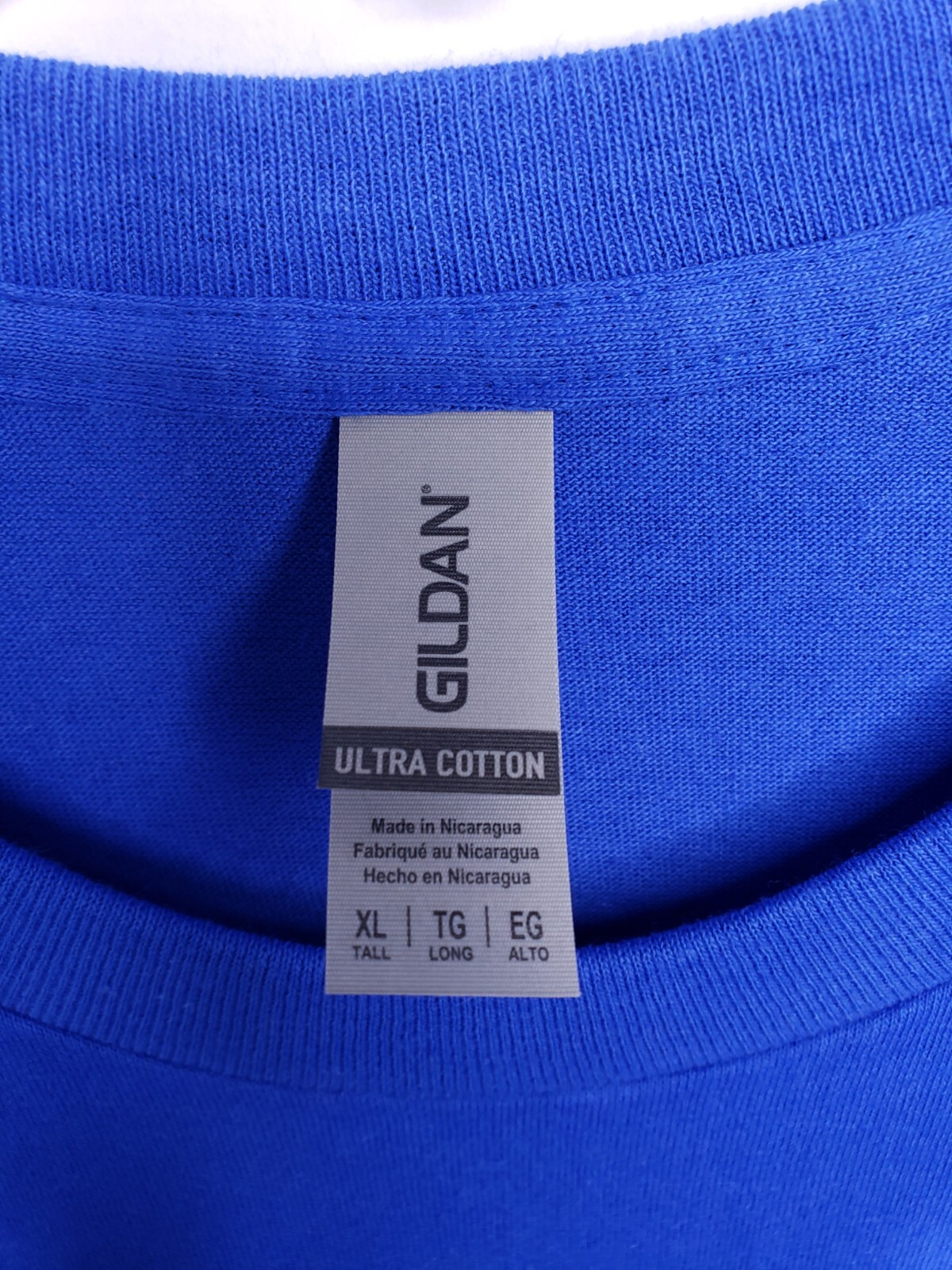 Gildan Ultra Cotton 2000T Men's Short Sleeve T Shirt Blanks Royal Blue XLT gallery