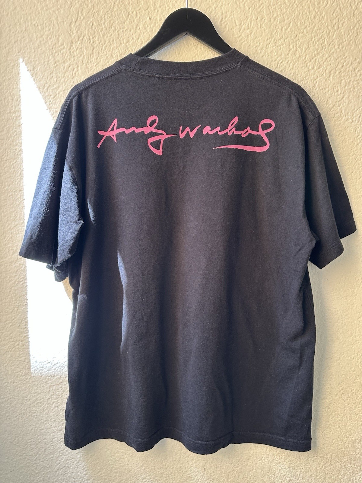 NWOT Uniqlo KAWS Andy Warhol Skull Self Portrait Black Men’s Size M gallery