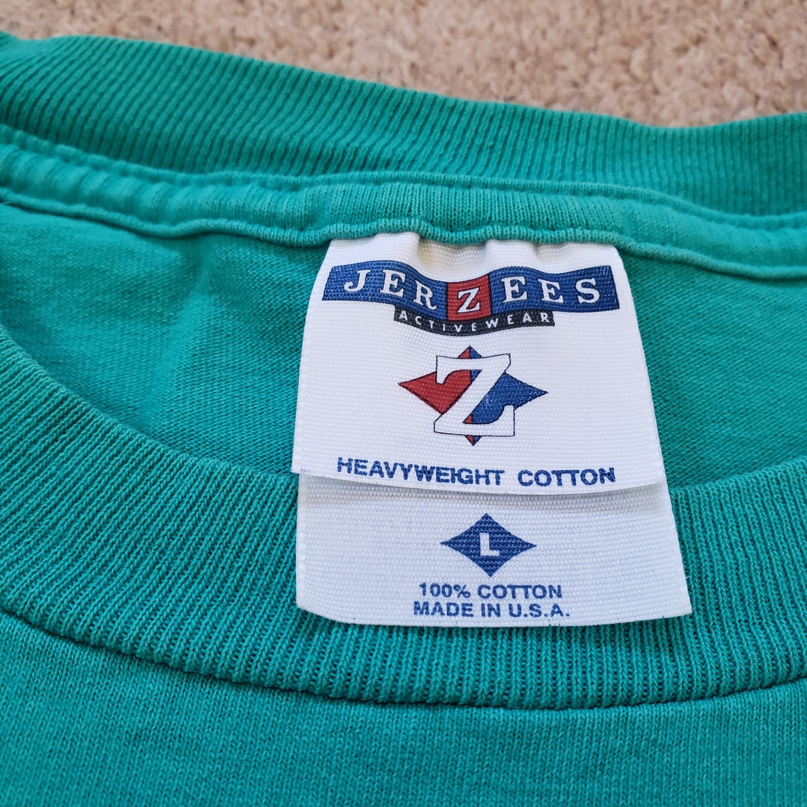 Vintage 90s Tweety And Your Point Is? Sz Large USA Made Aqua T-Shirt 1998 Warner gallery
