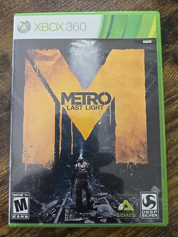 Metro: Last Light – Xbox 360 – Complete CIB – Tested