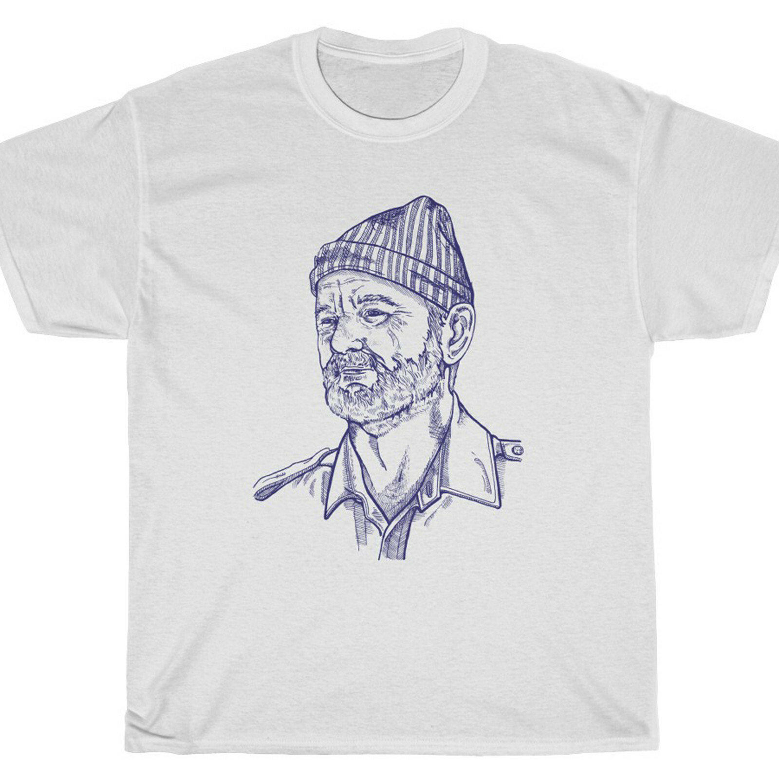 STEVE ZISSOU SKETCH T-Shirt - Life Wes Aquatic Anderson Murray gallery