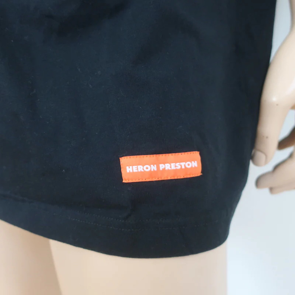 Heron Preston NASA Facts T-Shirt Black Size Large Short Sleeve Tee NEW gallery