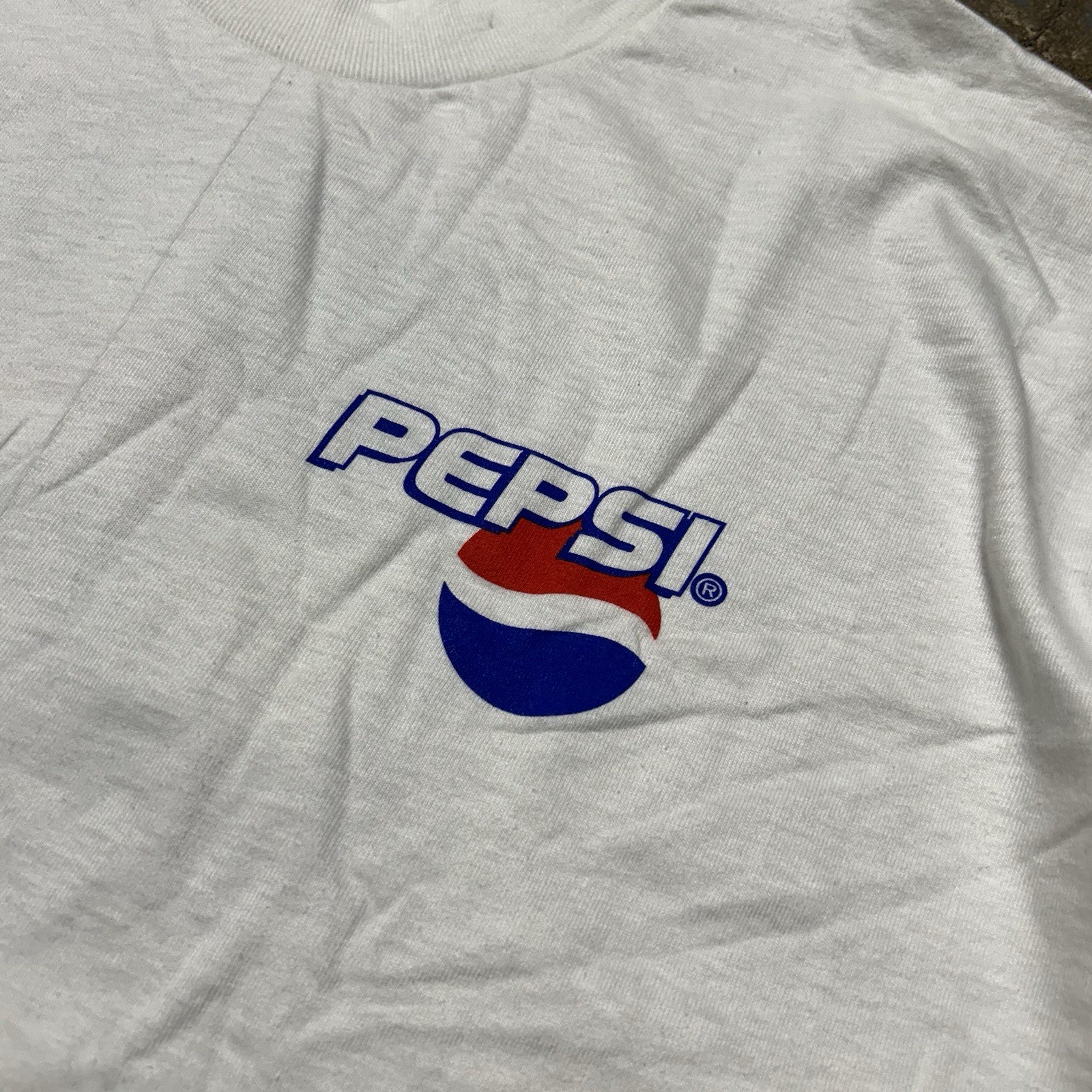Vintage Y2K Pepsi “Choose Your Music” Hanes Promo White T Shirt Mens Size XL gallery