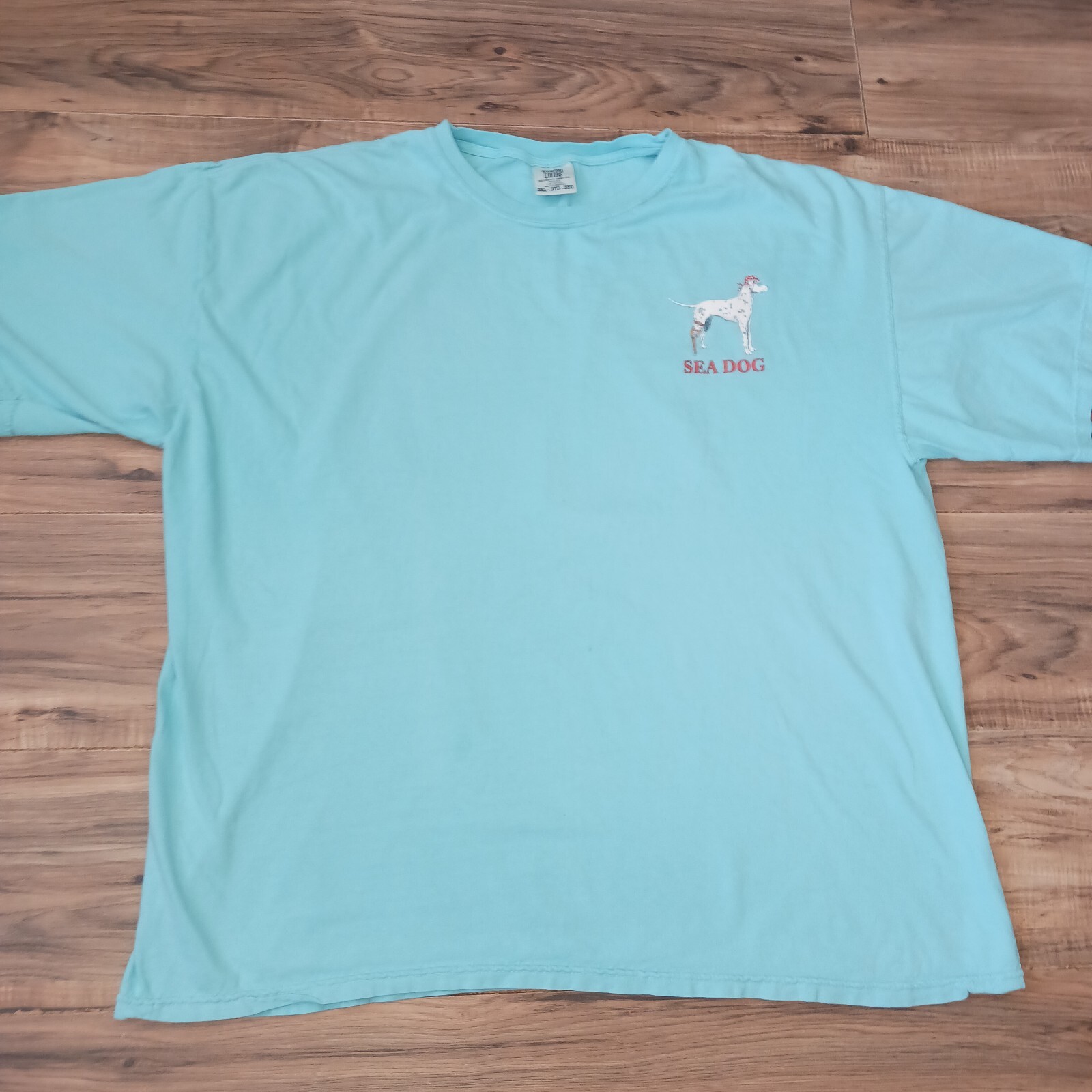 Vintage 90s Sea Dog Mermaid T Shirt Tee - Size 3XL XXXL - Woman To Blame gallery