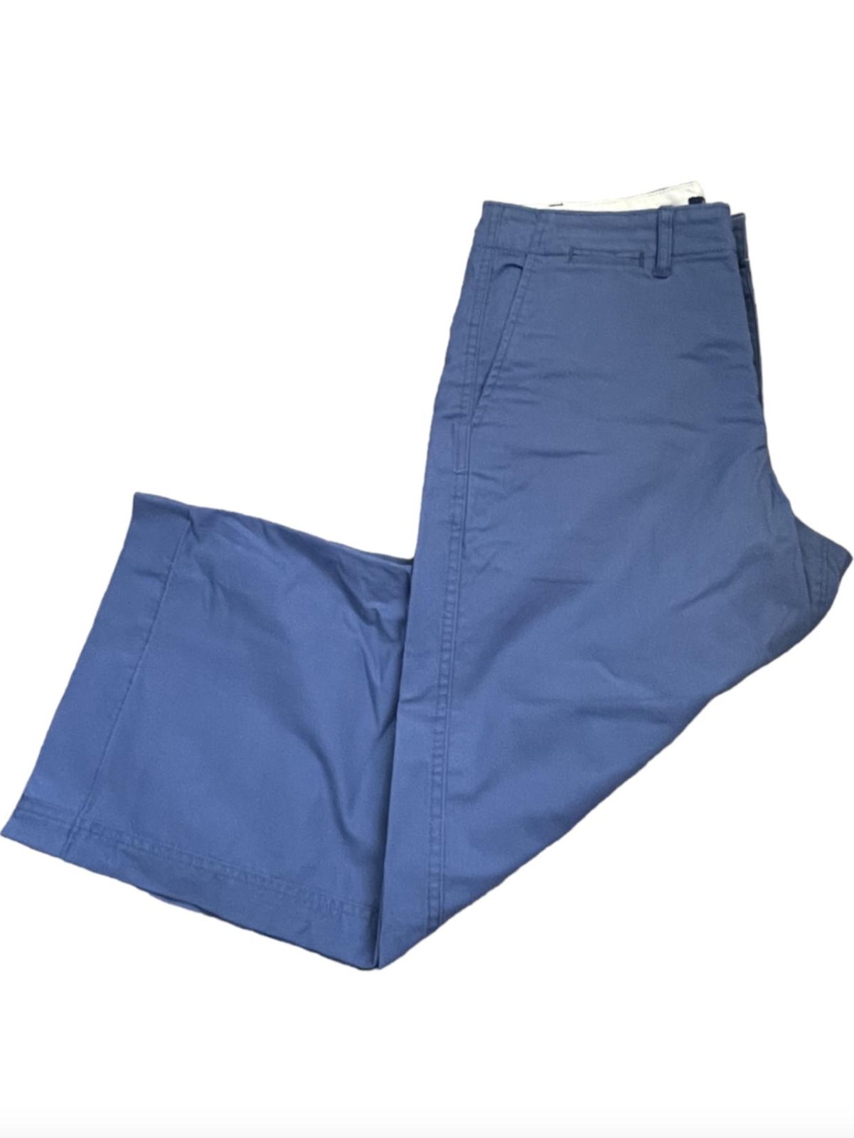 POLO RALPH LAUREN Capri Pants Blue Women Wide Leg Size 10 NEW gallery