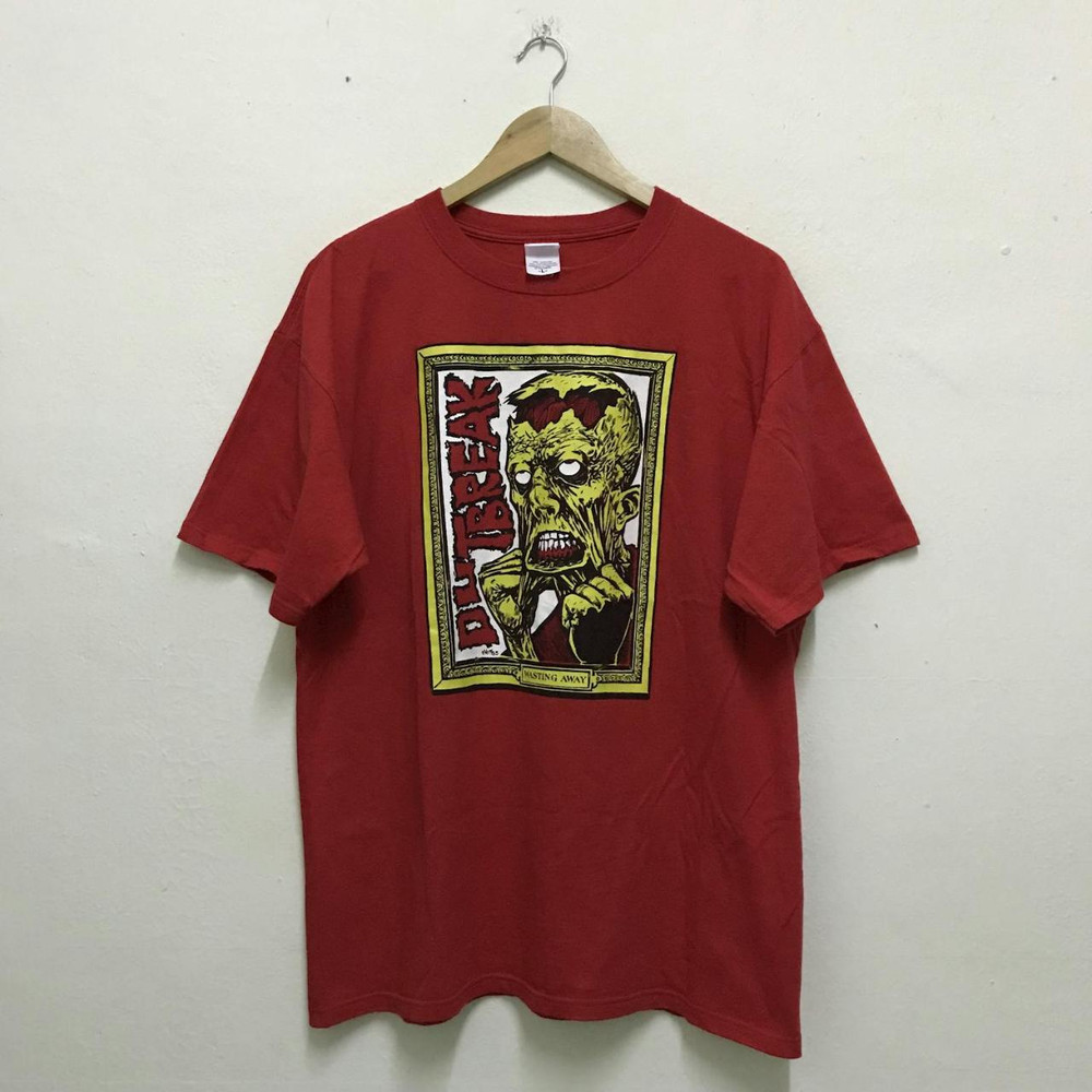 Outbreak Hardcore Punk Band T Shirt