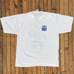 Vintage 1994 The Tick Fox Interactive XL Double Sided White Promo T-Shirt