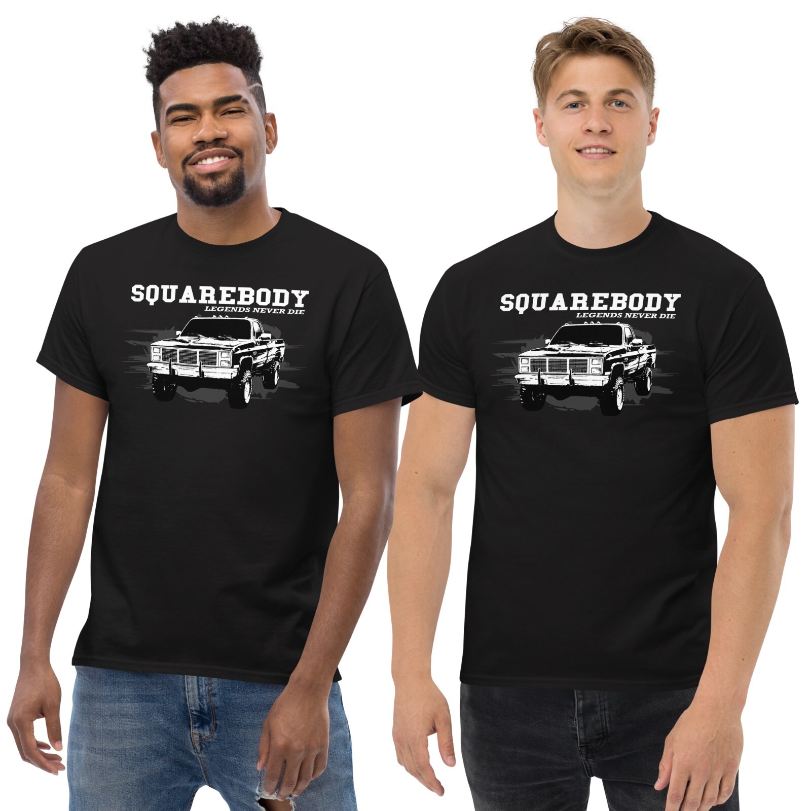 Squarebody Truck T-Shirt, Mens Square Body Shirt, Car Enthusiasts Tee gallery
