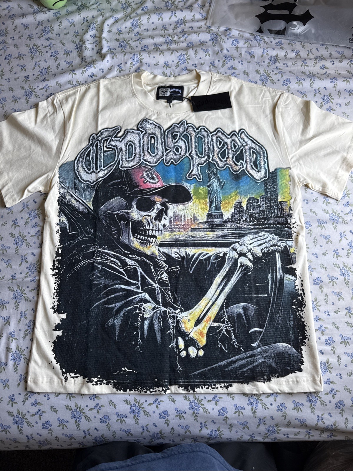 Godspeed Sightseeing Tee Bone XL: Bone Color gallery