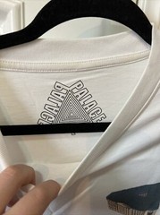 Palace Palazzo Longsleeve Tee White Size Large Preowned