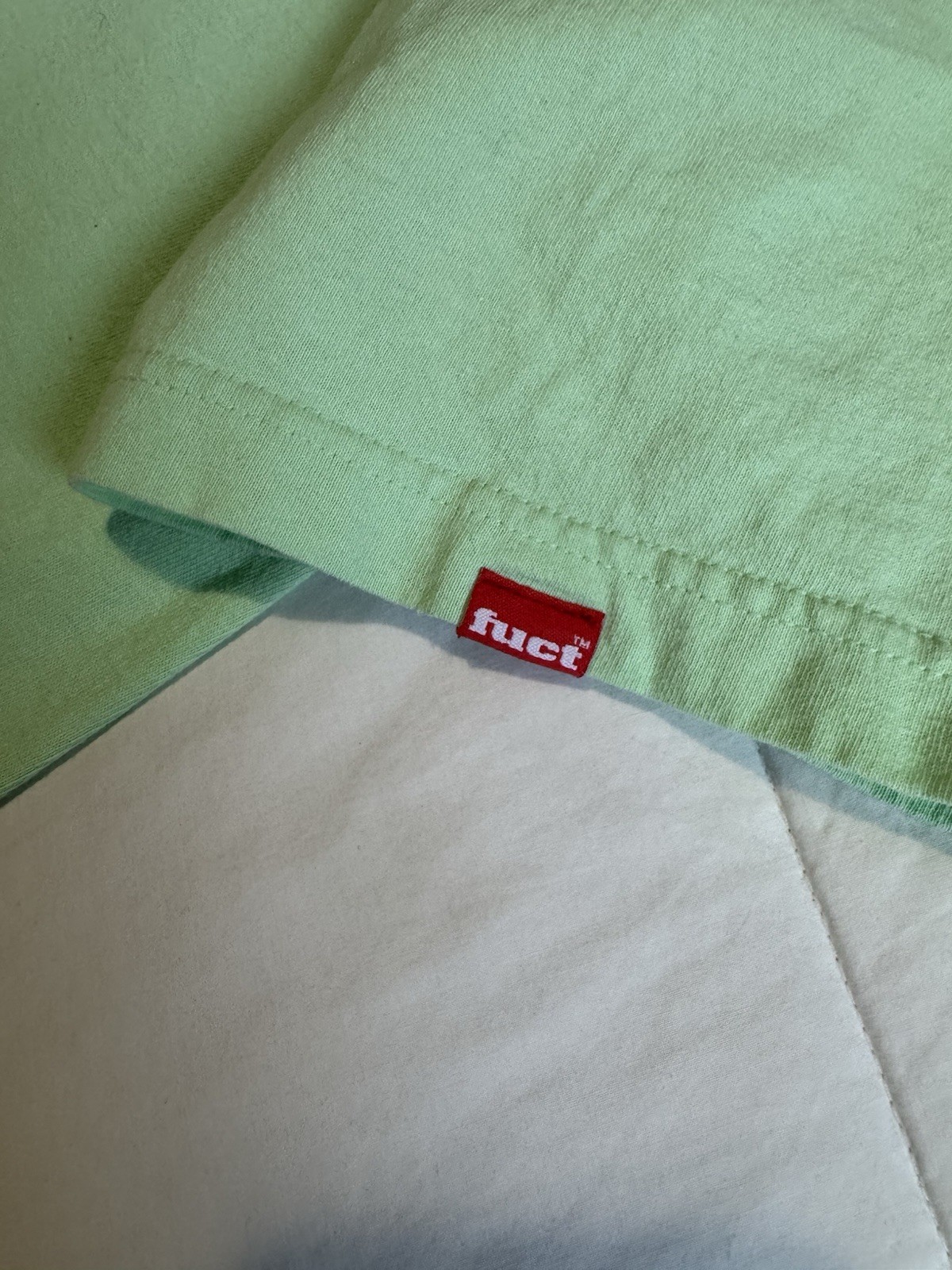 Fuct Tshirt, Og Logo, Mint Green Small gallery