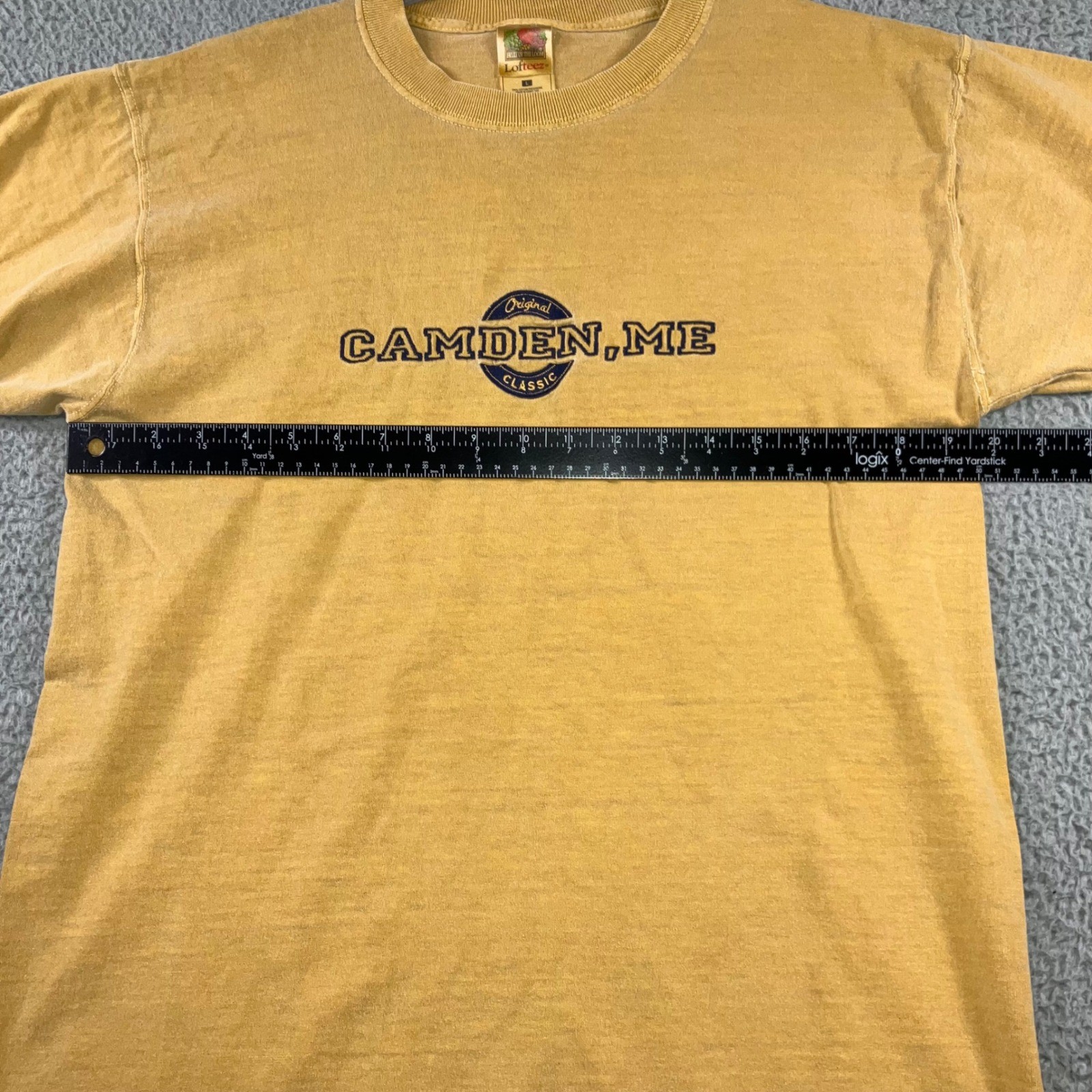 VTG Fruit of the Loom Camden ME Classic T Shirt Men Large Y2K Retro gallery