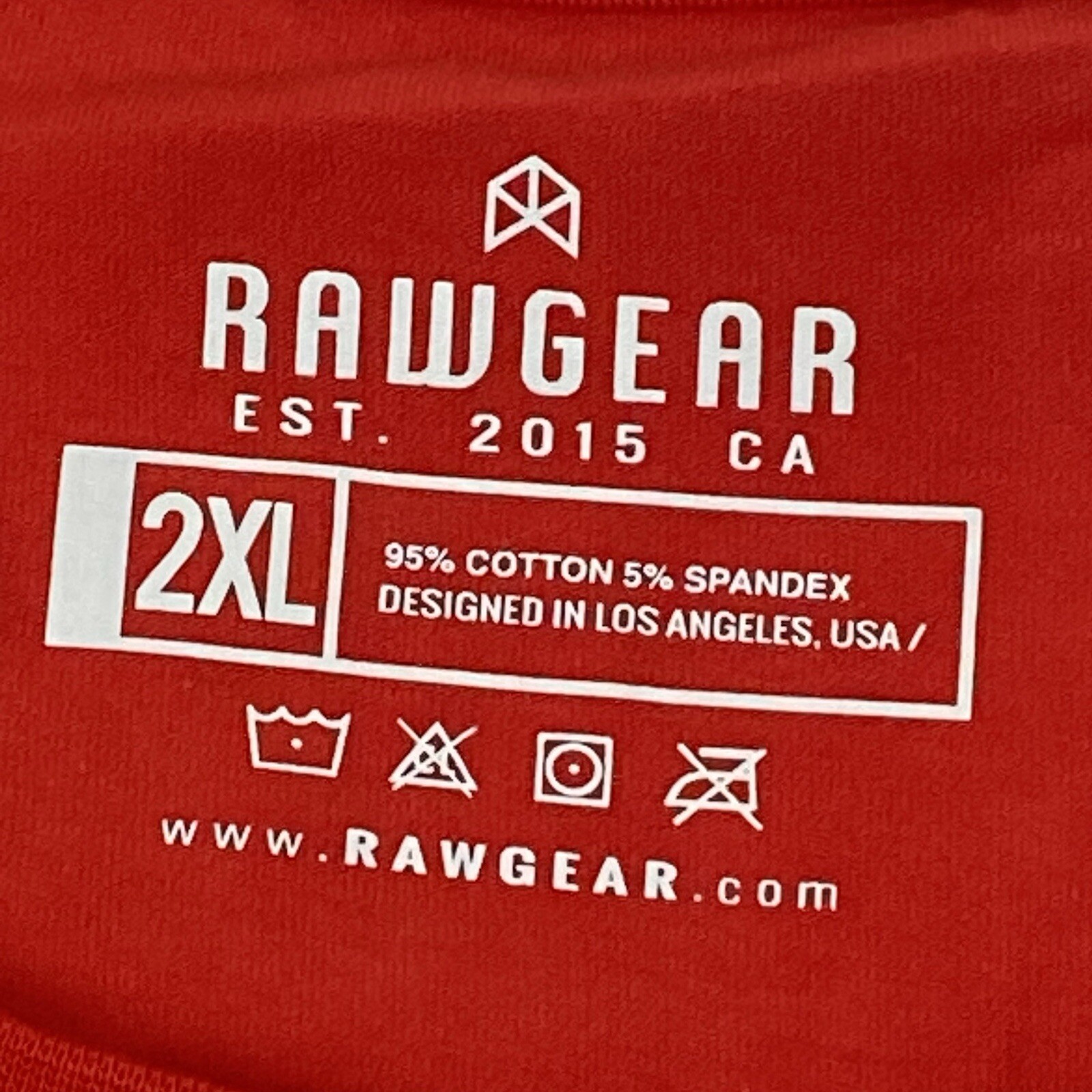Raw Gear T-shirt Zoo Culture Men Short Sleeve RED 2XL Black ZOO Graphic Cotton gallery