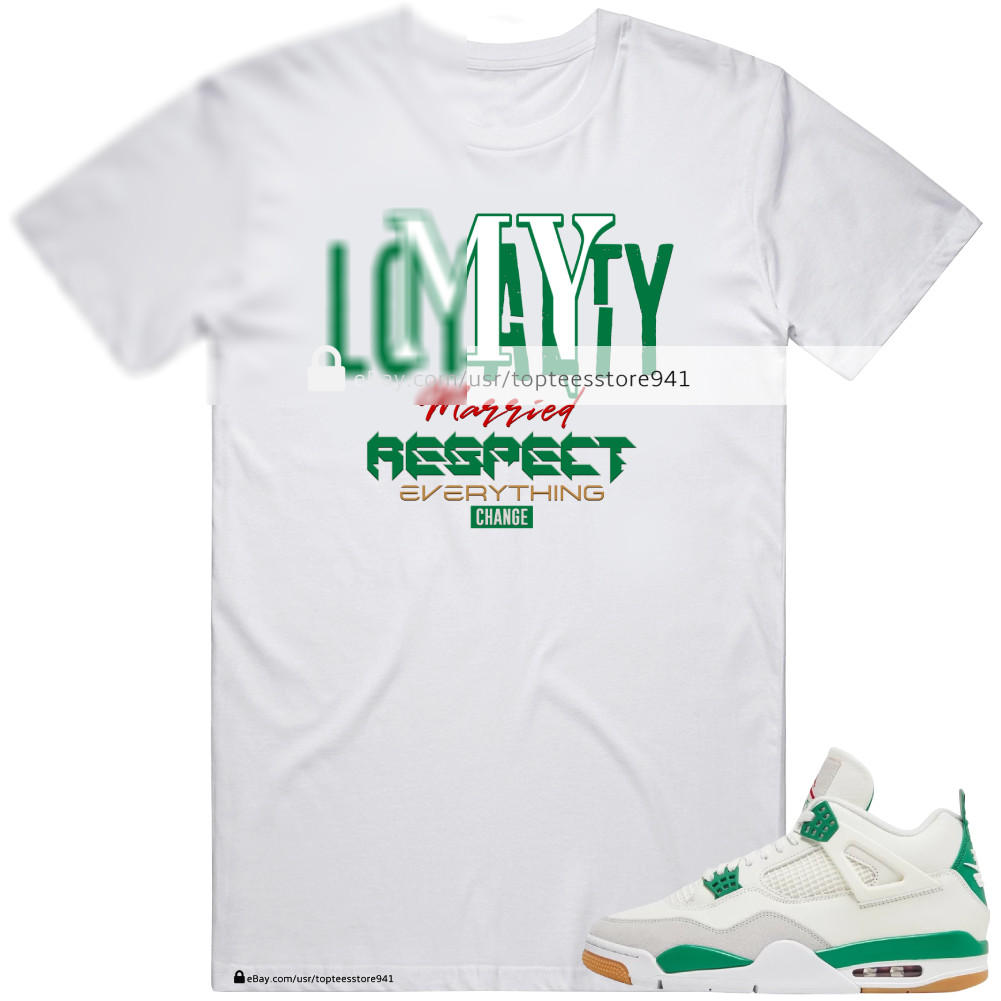 White T-Shirt To Match Air Jordan 1 Low SE Lava Glow gallery