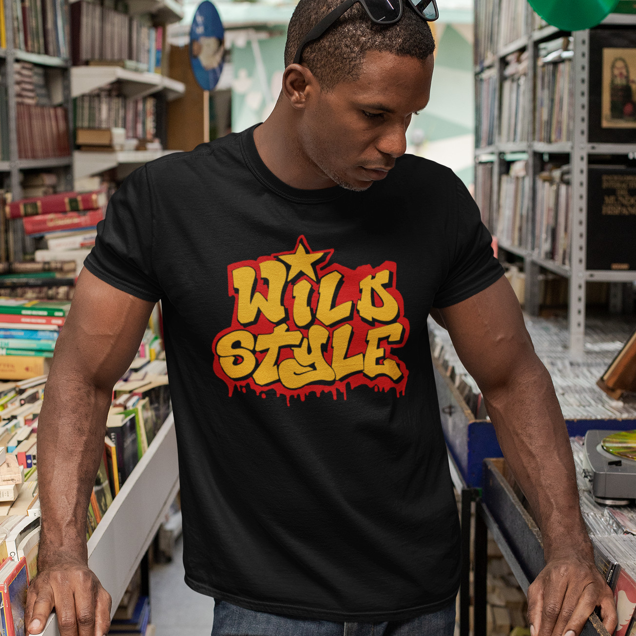 WILD STYLE T-SHIRT (Hip Hop Rap Brand Graffiti Art Tag Bombing 80s Street Subway gallery