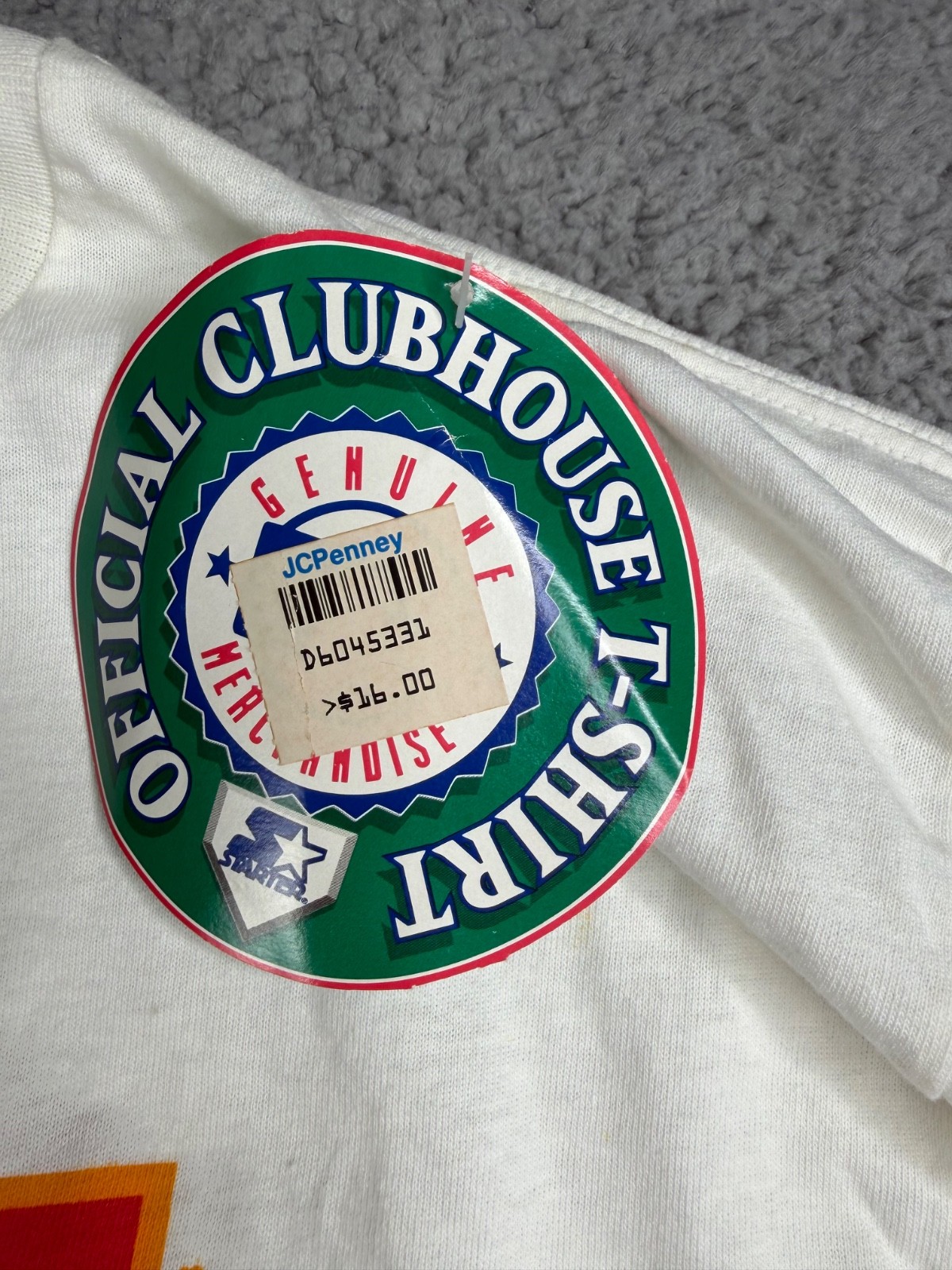 MLB Atlanta Braves Western Division 1993 Mens T-Shirt White Medium Starter NWT gallery