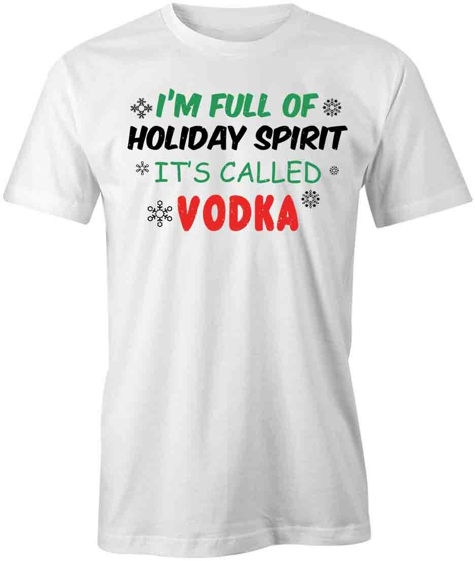 HOLIDAY SPIRIT TShirt Tee Short-Sleeved Cotton CLOTHING CHRISTMAS S1WCA256 gallery