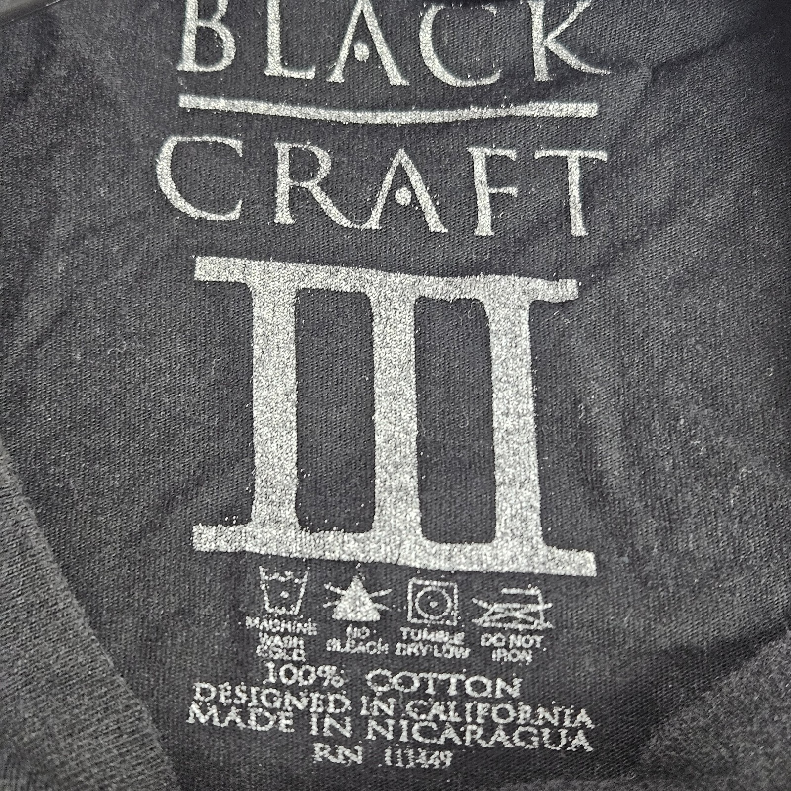 BlackCraft Cult Chapel of Doom T-Shirt Gothic Horror Satanic Pentagram Graphic gallery
