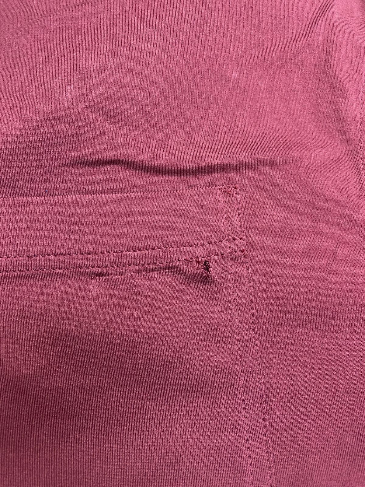 Brunello Cucinelli Men's Red Crew-Neck Monili Pocket T-Shirt Size M gallery