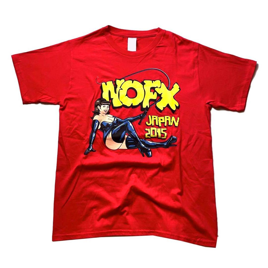 NOFX Japan Punk Rock Tour 2015 Red Unisex T-shirt Size S-5XL gallery