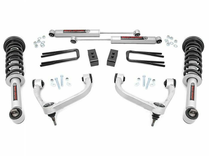 Rough Country 3″ Lift Kit with N3 Struts and N3 Shocks fits 14-20 Ford F150 4WD
