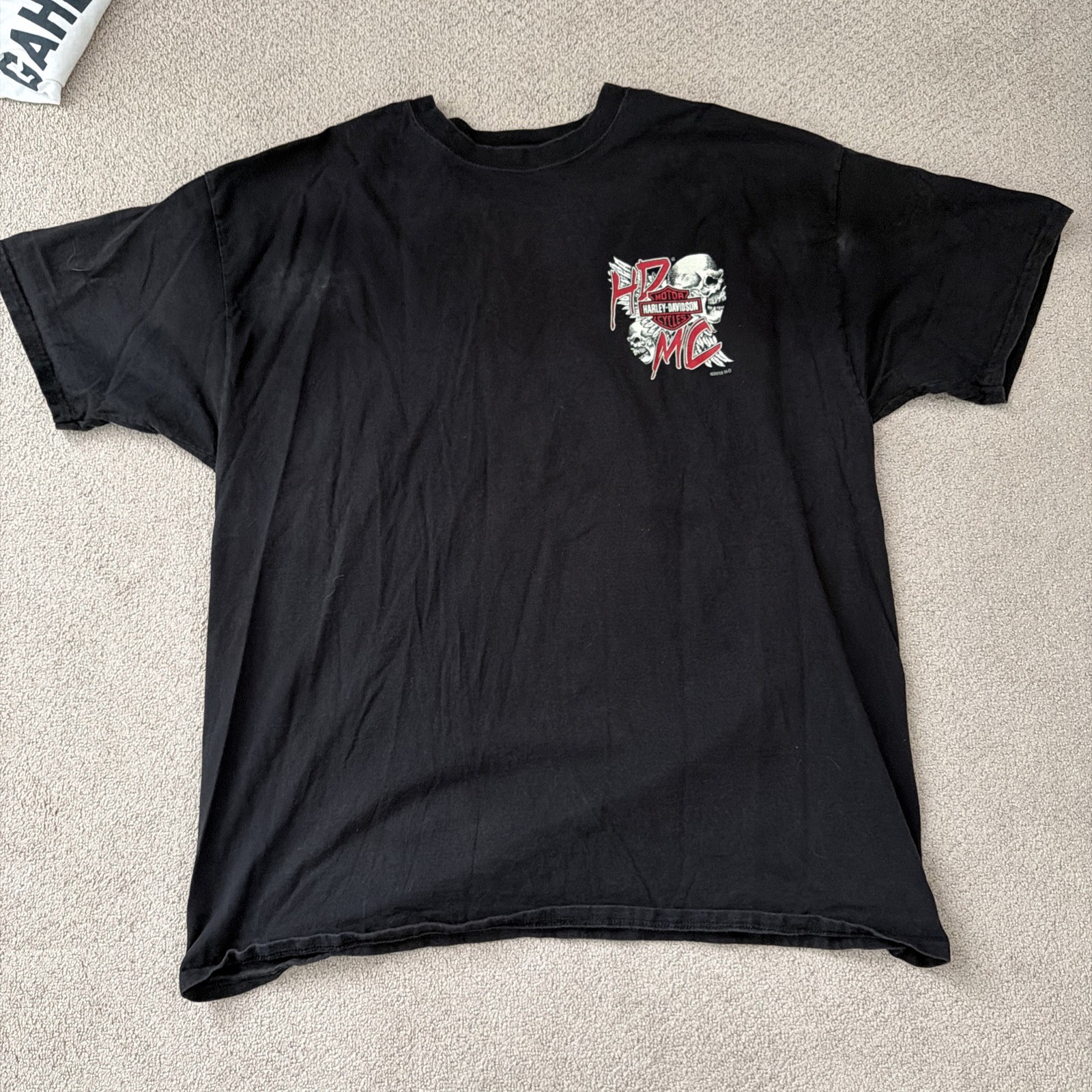 Vintage Harley Davidson Gator Men’s XL Tee Leesburg Florida y2k