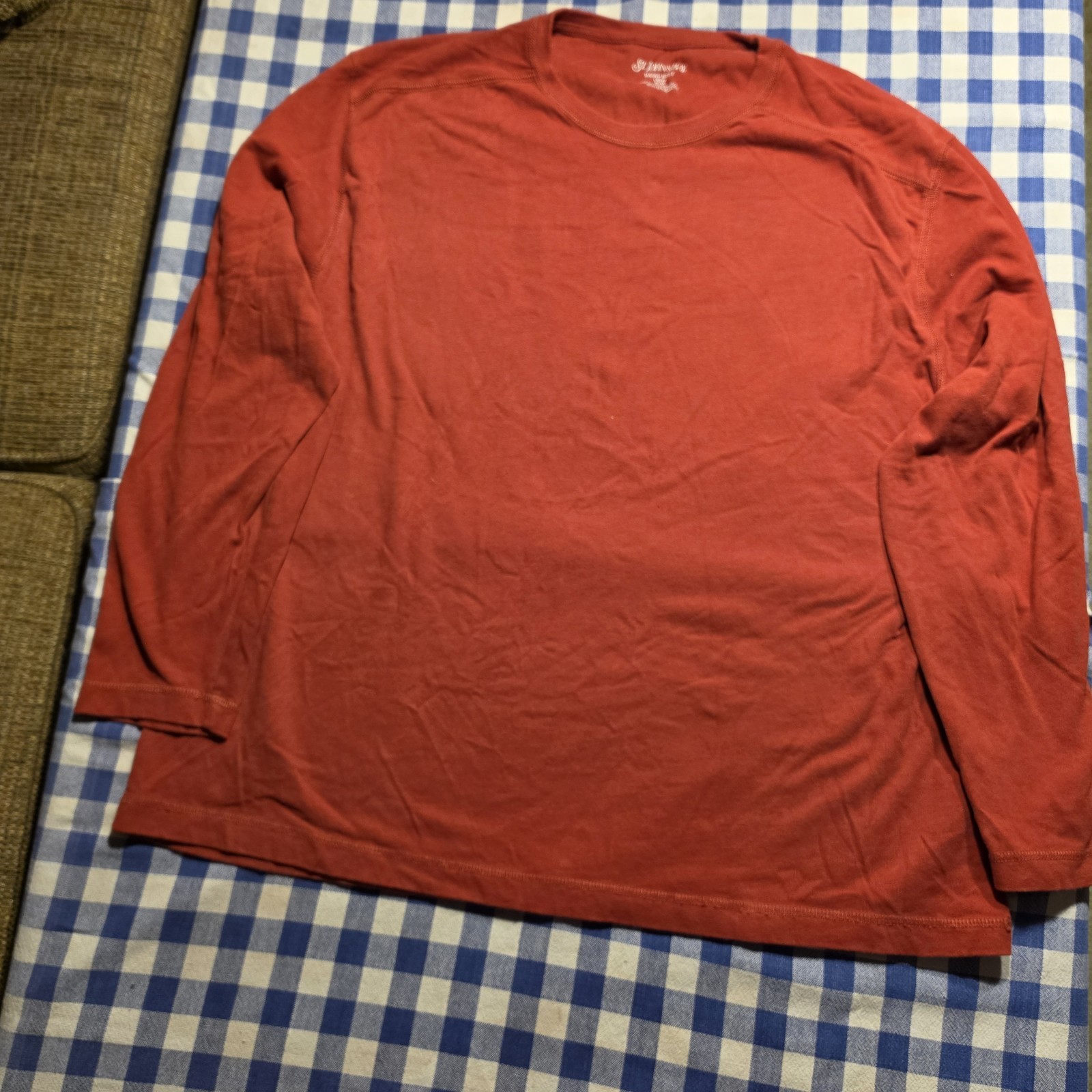 St.Johns Bay Men's Sueded Jersey Crew Size XL gallery
