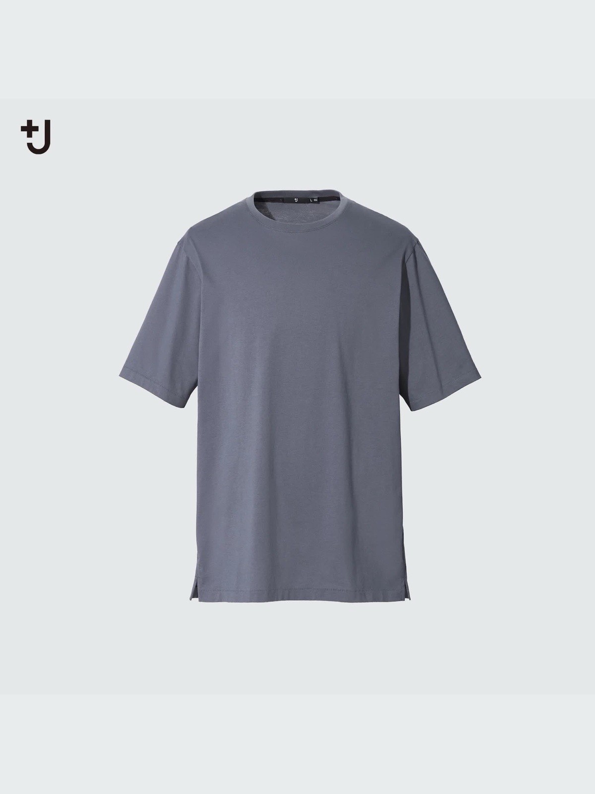 Uniqlo x Jil Sander +J Supima® Cotton Relaxed Fit T-Shirt Dark Grey Size Medium gallery
