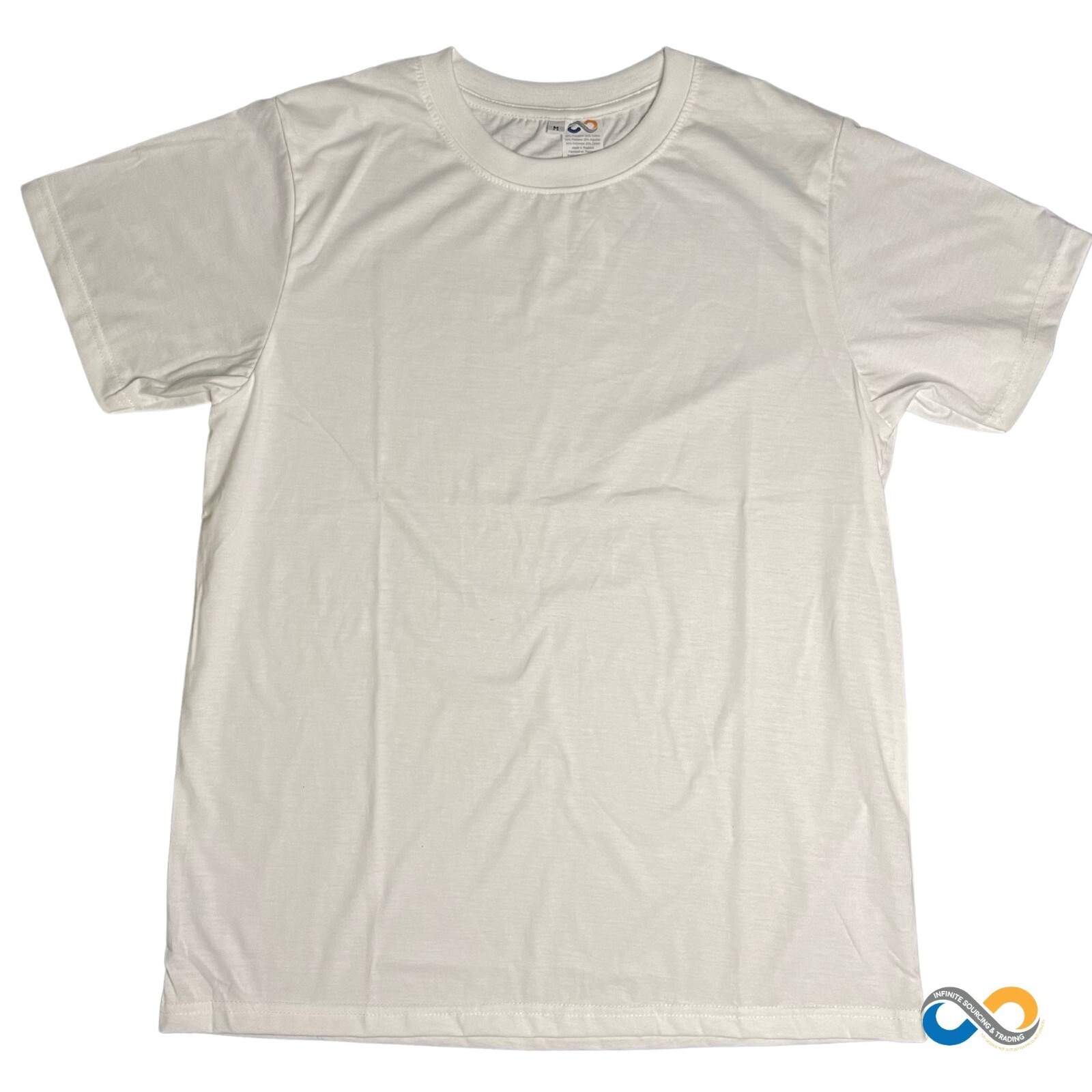 80/20 Polyester Adult Crew Neck Short Sleeves T-Shirt, Colored Sublimation Shirt gallery