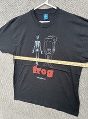 FROG Skateboards Vector Worlds Graphic Mens Tee Size XL Black New Without Tags