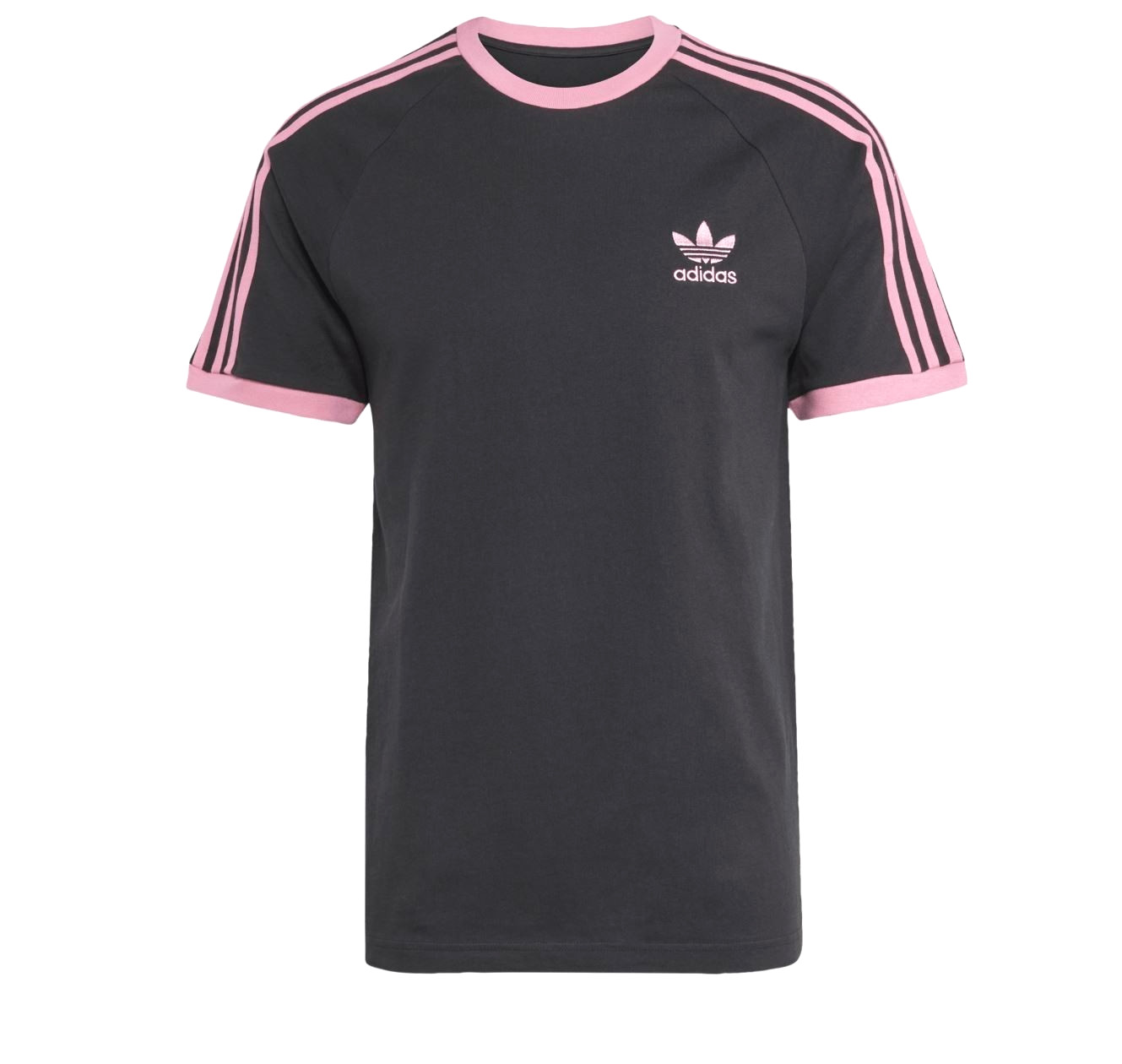 NEW MENS ADIDAS ORIGINALS 3-STRIPES CALIFORNIA TREFOIL SHIRT ~SIZE 2XL KA56 PINK gallery