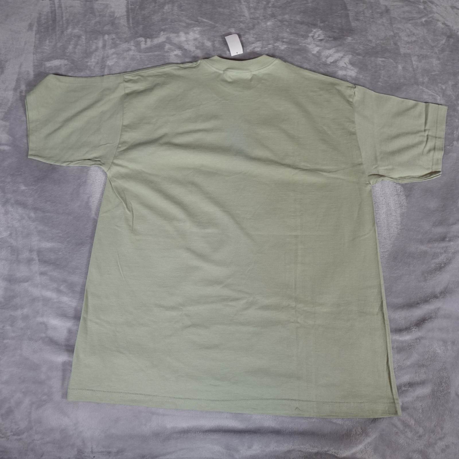 Vintage Discovery Channel Happiness Chinese Symbol T Shirt Mens XL Green Y2K NEW gallery