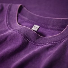 American Style Retro Heavyweight Solid Color Short Sleeved T-shirt Men Women