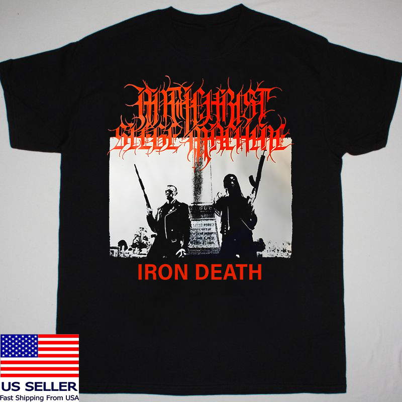 Antichrist Siege Machine Band Iron Death T Shirt Full Size S-5XL