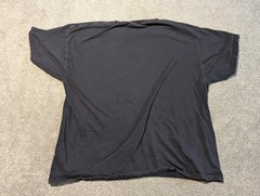 D Nero Shirt Mens XL Black Revelation Band Doom Metal Y2K Skull Cross Grunge