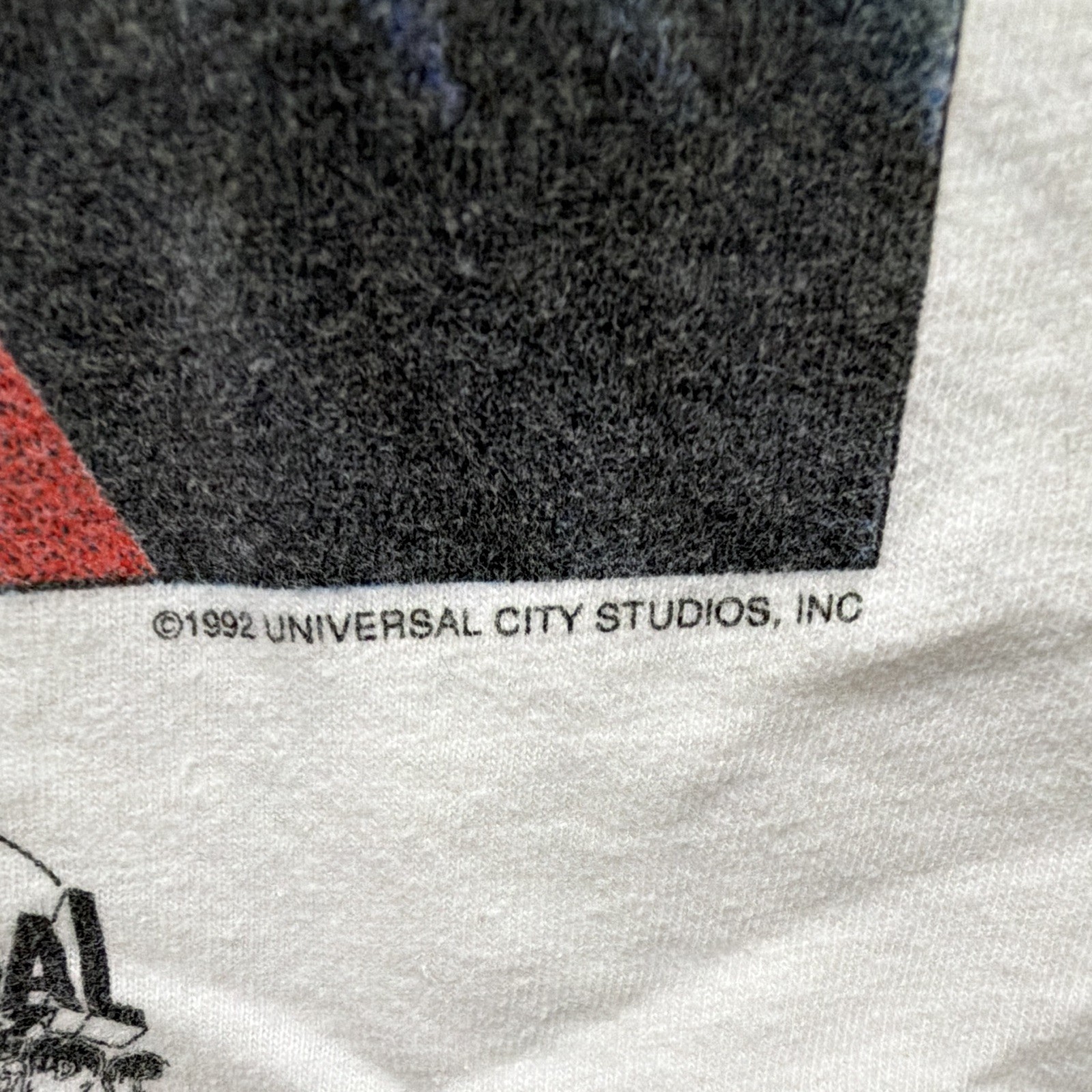 1992 Universal Studios Monsters Party Dracula Frankenstein Graphic XL 90s Tee gallery