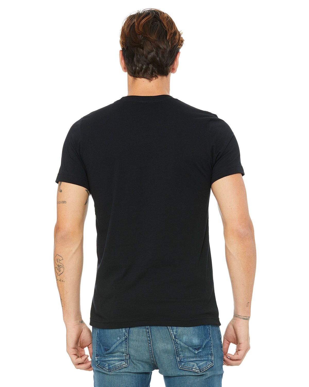 Bella + Canvas 3001C 4XL Black Cotton Jersey Tee Unisex Tshirt For Men and Women gallery