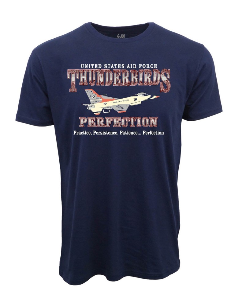 UNITED STATES AIRFORCE THUNDERBIRDS GRAPHIC T SHIRT