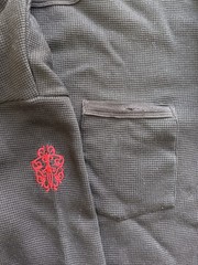 Chrome Hearts Vintage Thermal Long Sleeve Waffle Shirt
