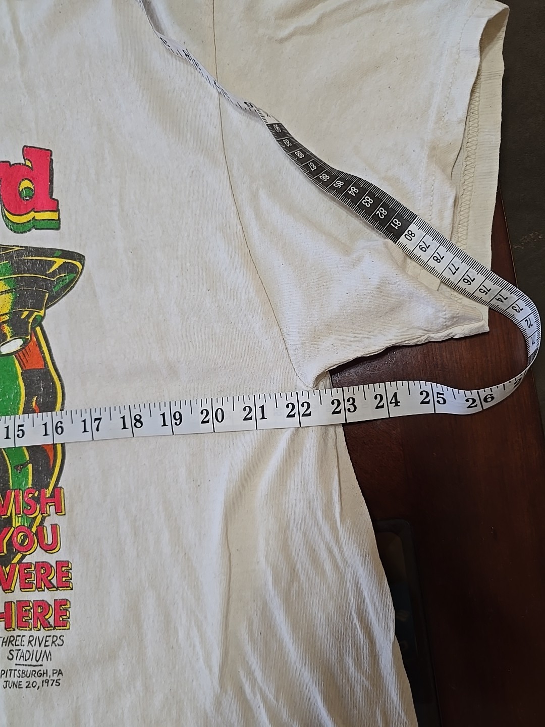 Pink Floyd Wish You Were Here Three Rivers Stadium T Shirt Sz XL see measurement gallery