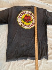 Rebel Eight Tshirt Rose / Flower Graphic Print Mens Sz M Skateboard Surf Punk