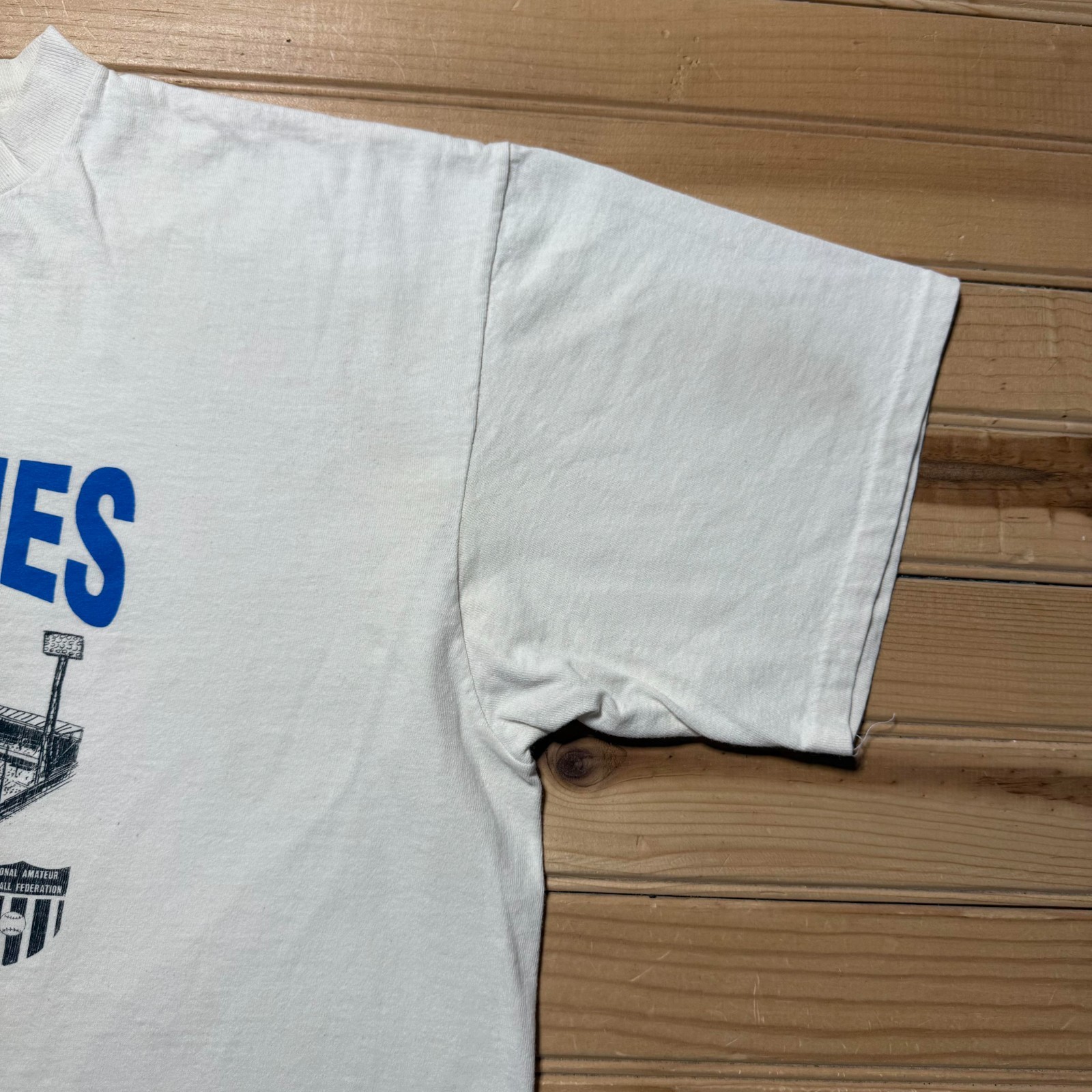 Vintage 90s NABF College World Series Cincinnati Ohio Baseball T-Shirt USA - XL gallery