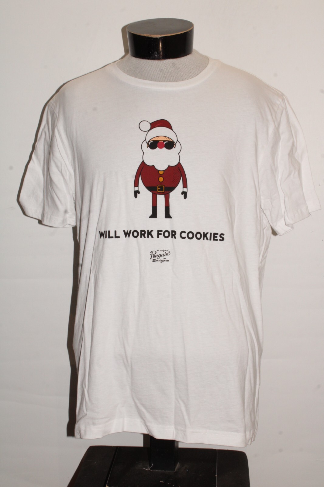 PENGUIN Mens Large L Santa Christmas T shirt Combine ship Discount