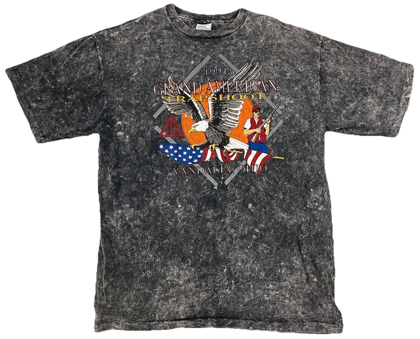 Vintage 1994 Grand American Trapshoot Shirt Vandalia Ohio XL Premier Sportswear