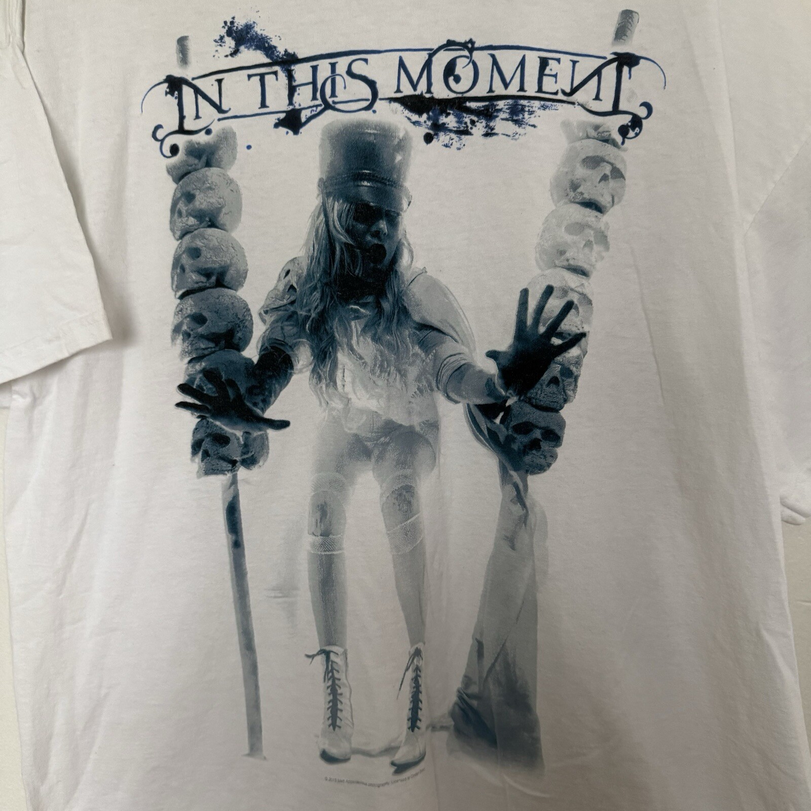In This Moment T-Shirt Mens XL 2013 Tour Maria Brink Music Metal Rock Band Tee gallery