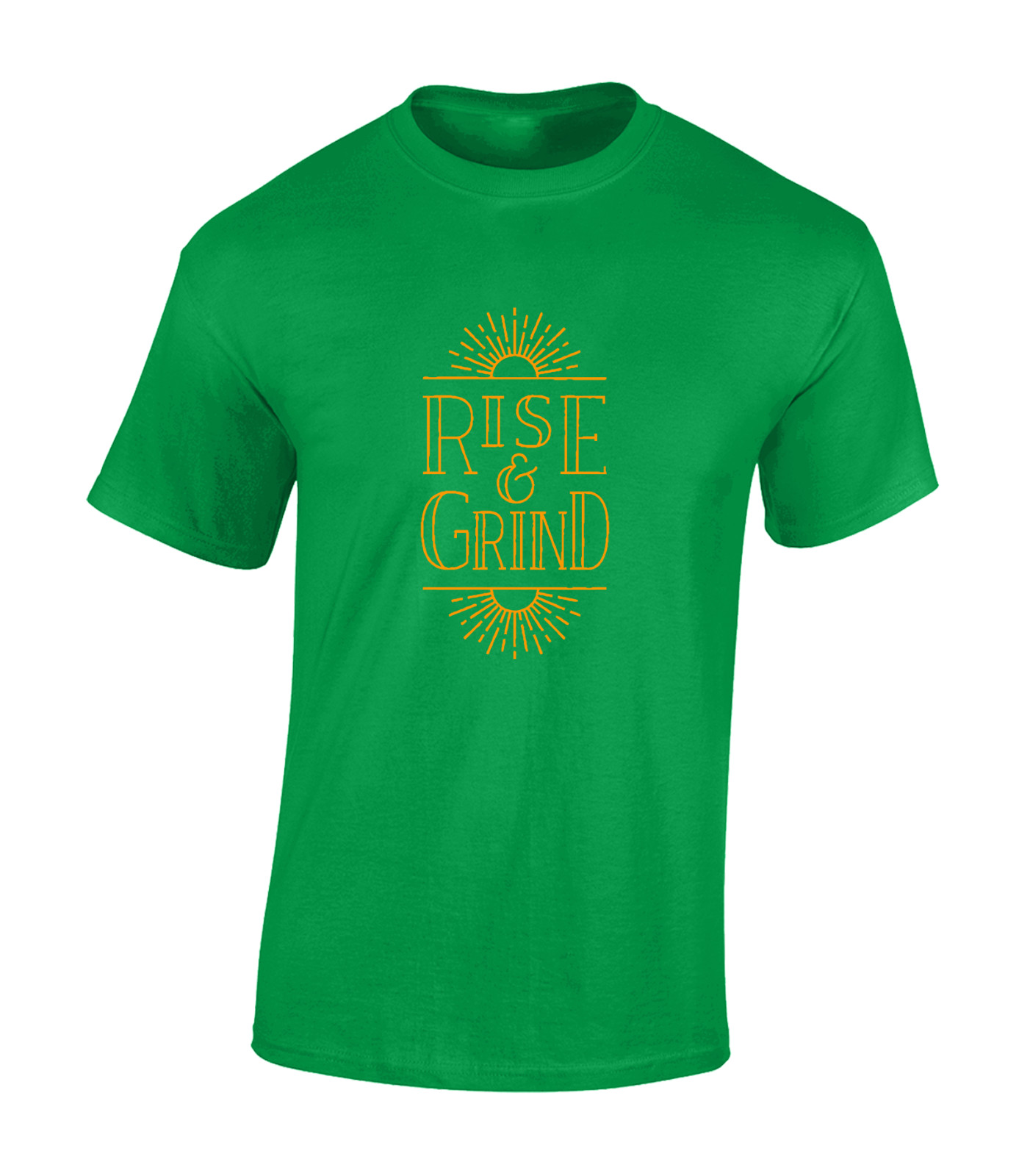 Rise And Grind Gym Training Motivational Slogan Cool Unisex T-Shirt