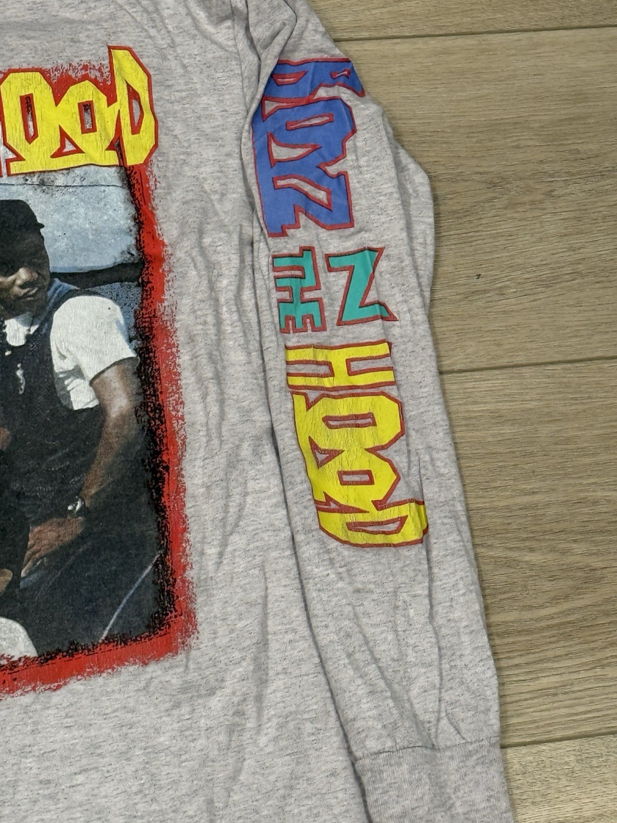 Boyz N The Hood Hip Hop 90s Retro Rap Men's Size Medium Long Sleeve Ice Cube gallery