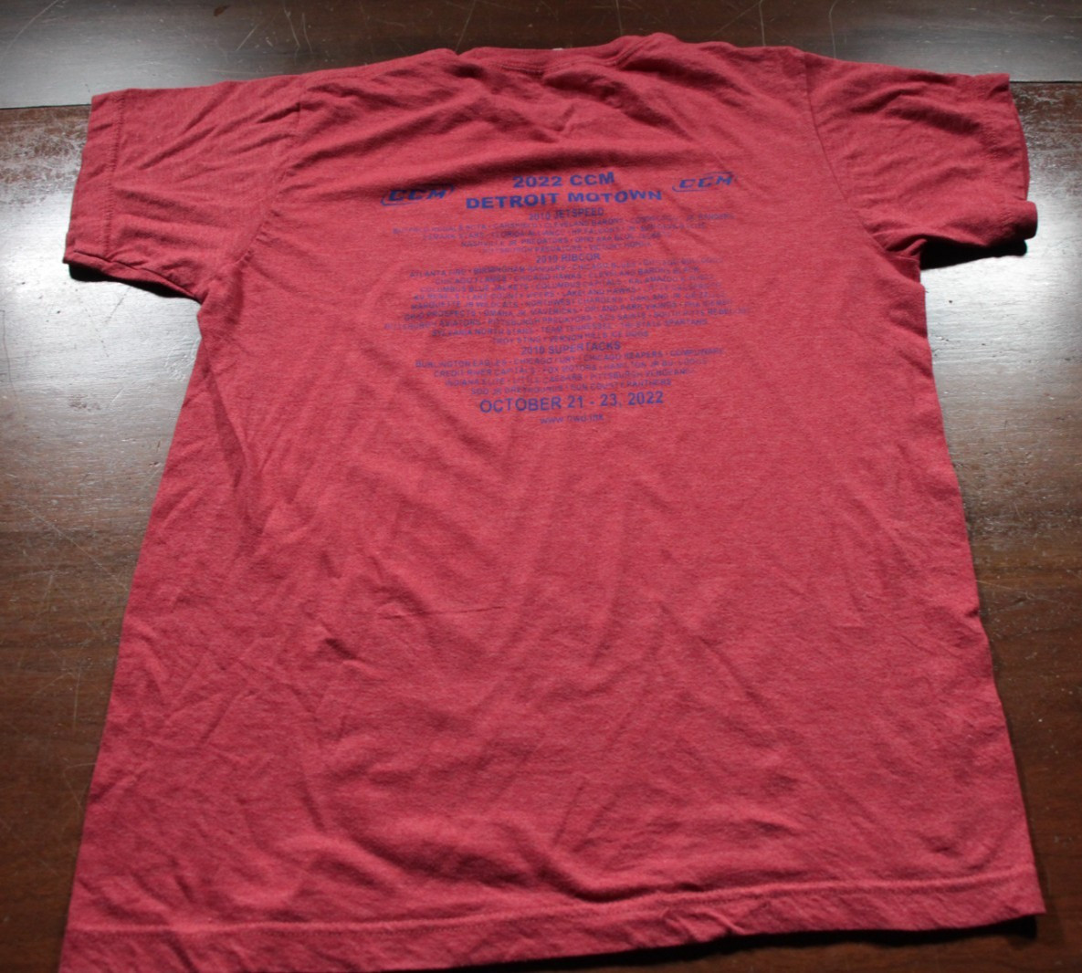 CCM Detroit Motown Hockey Tournament T-Shirt 2022 S Shirt gallery